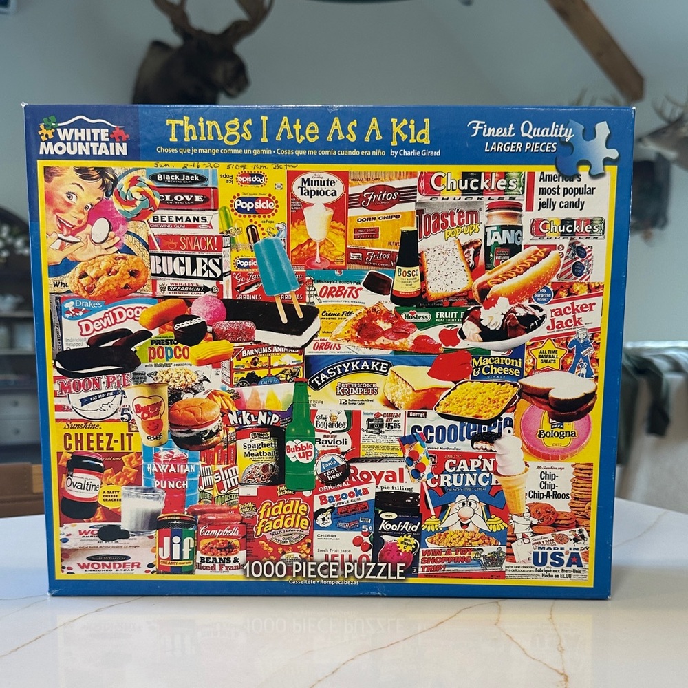 White Mountain Colorful Nostalgia Puzzle